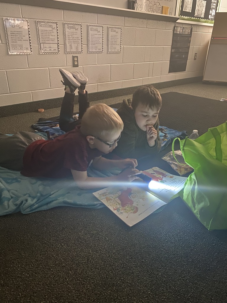 Reading with a friend during the LC Read-In 